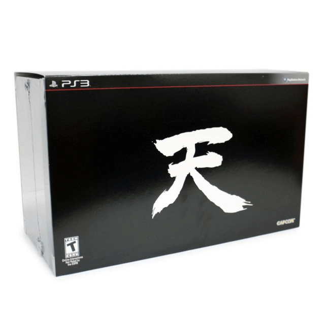 Street Fighter 25th Anniversary Collector's Set box art for Playstation 3